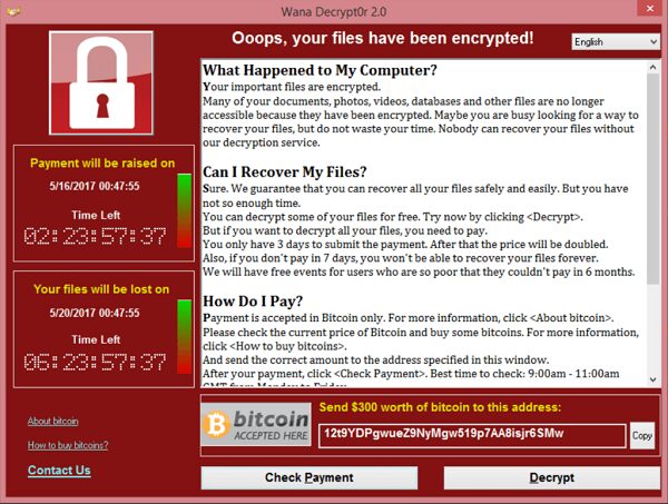 WannaCry Ransomware ... History and Things We've Learned
