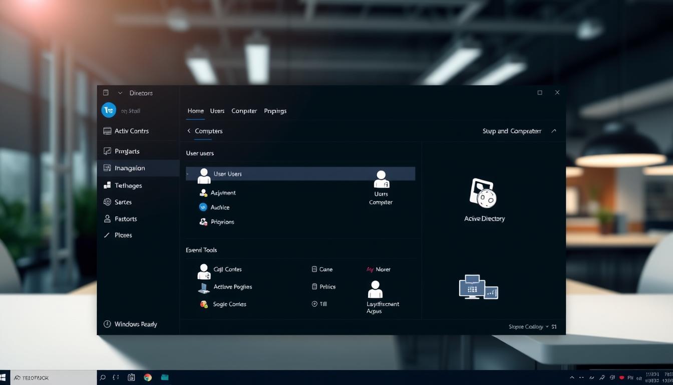 Active Directory Users and Computers Windows 11 - SynchroNet