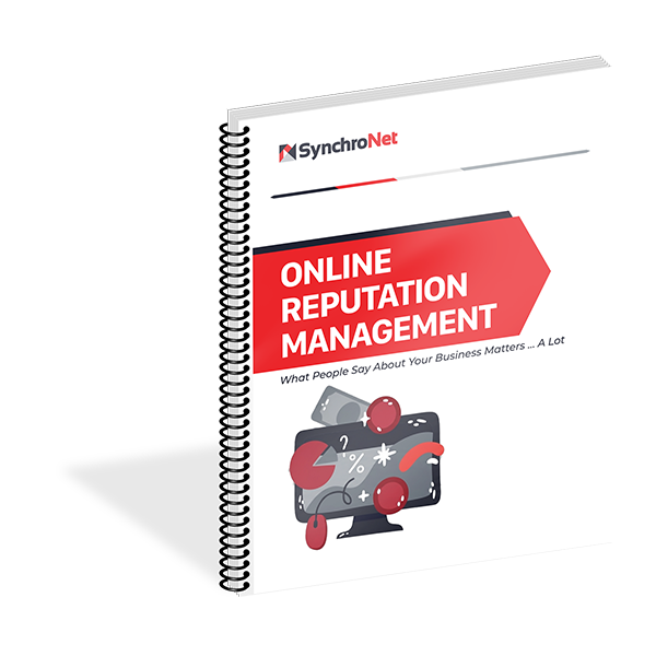 Online Reputation Management eBook Download Cover – SynchroNet